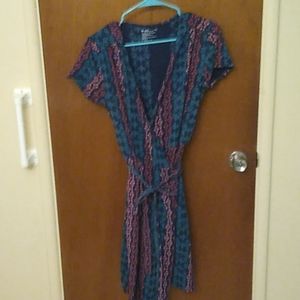 Organic Cotton Wrap Around Dress